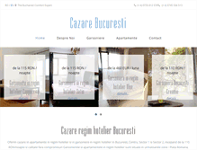Tablet Screenshot of bucharest-apartments.ro